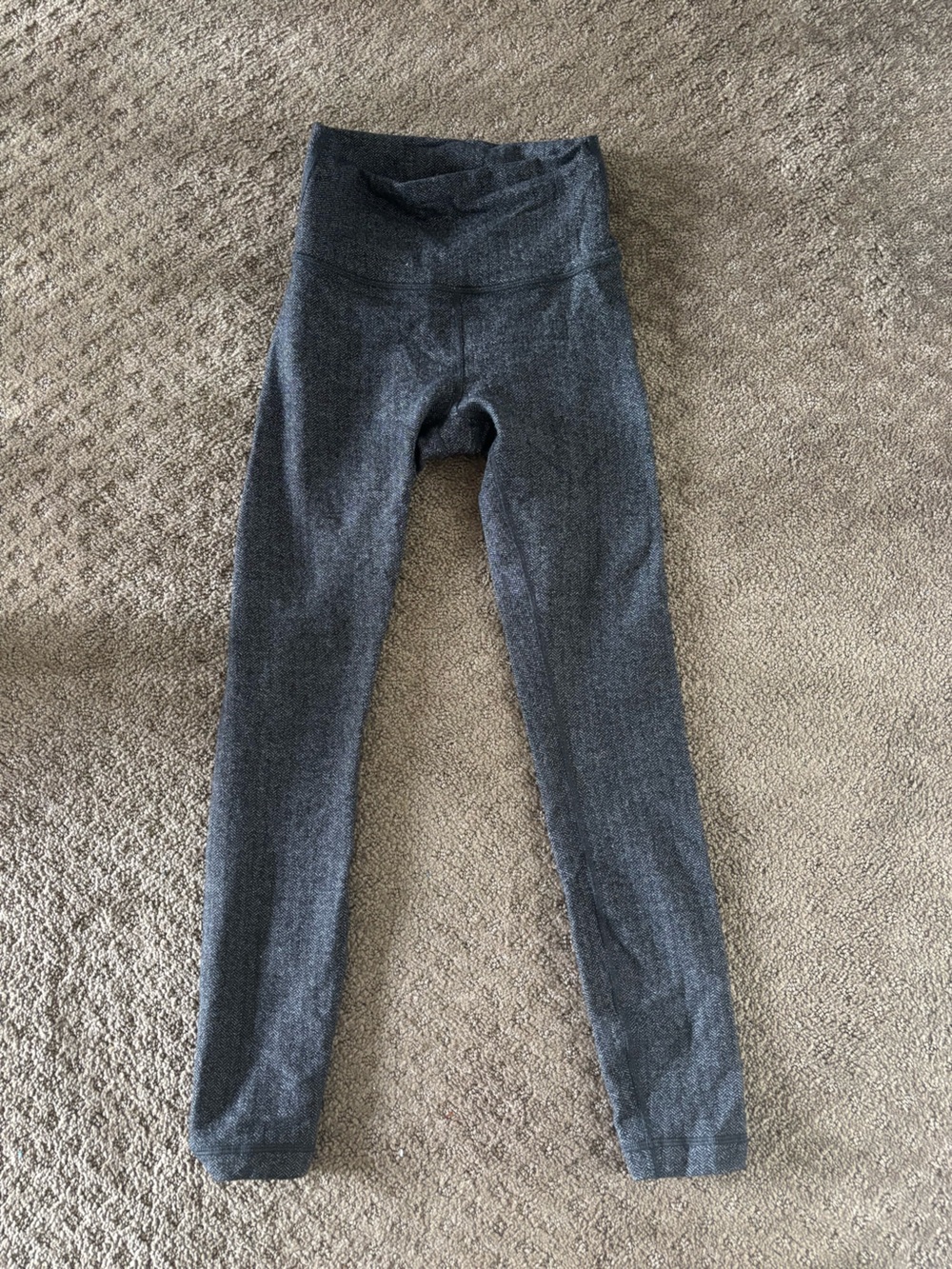 lululemon athletica Heathered Charcoal High-Rise Leggings